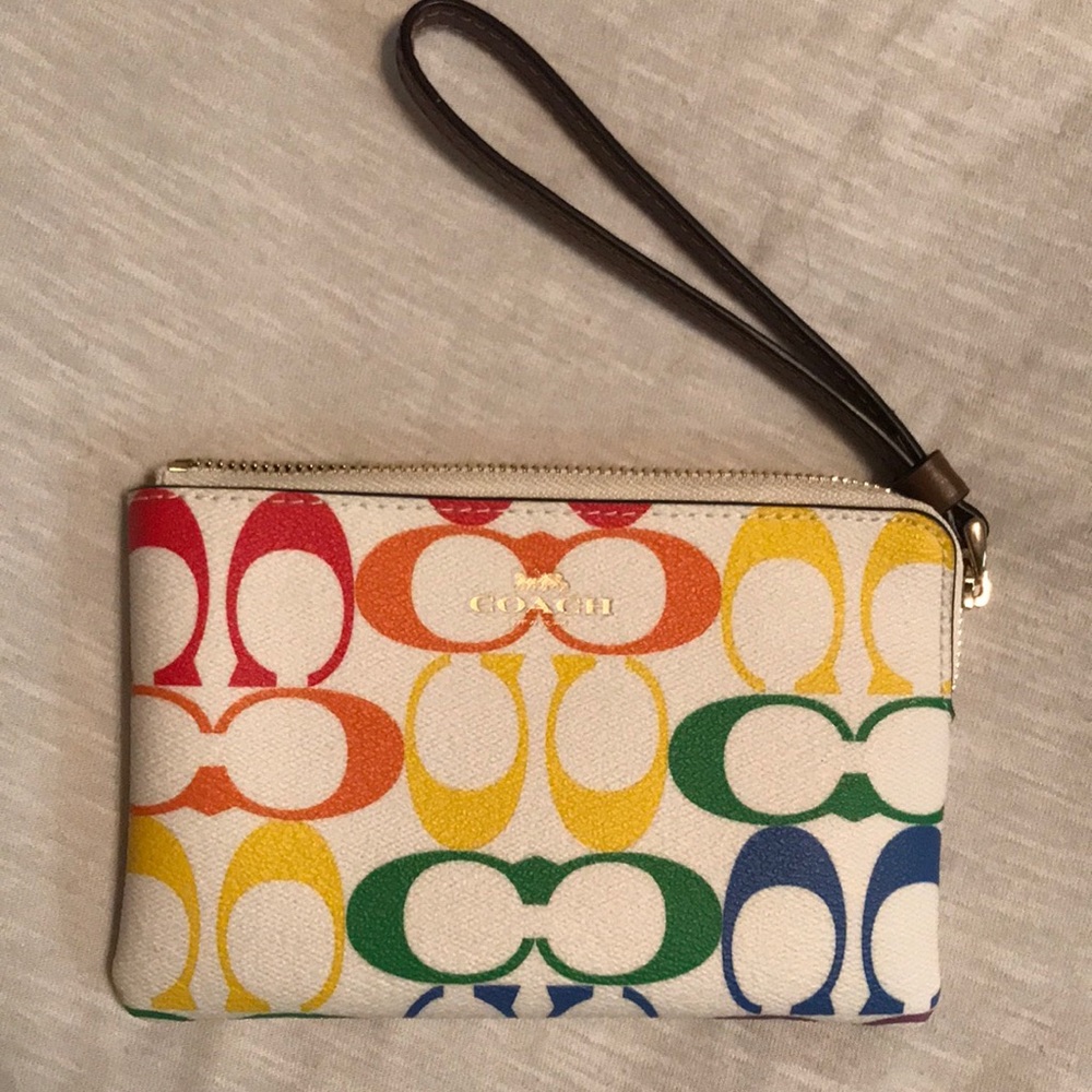 Coach Pride Wristlet